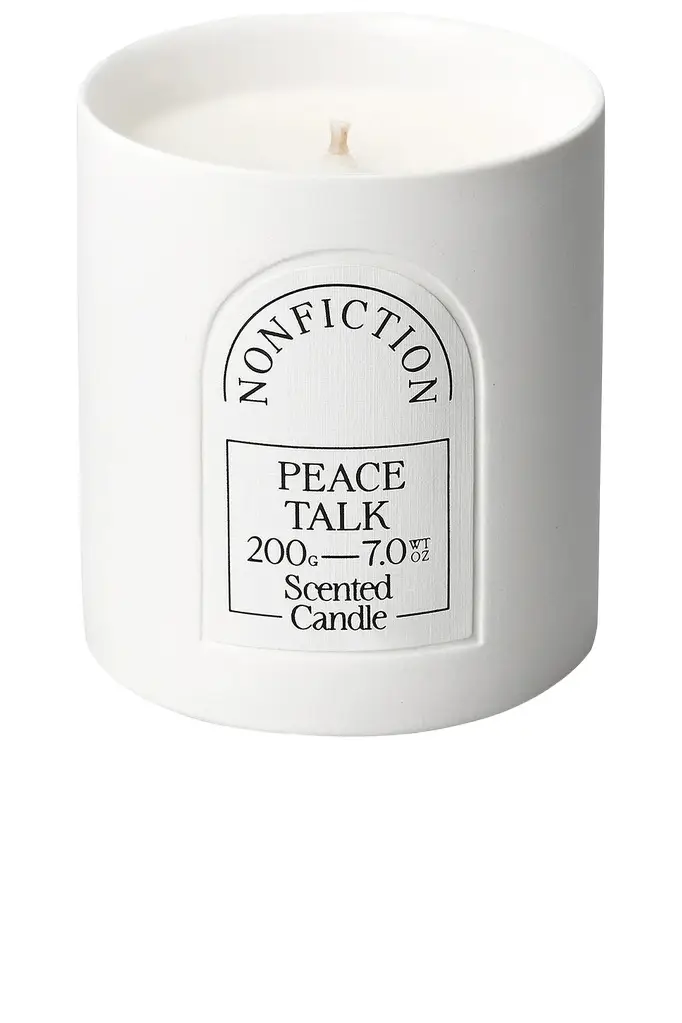 NONFICTION Peace Talk Scented Candle