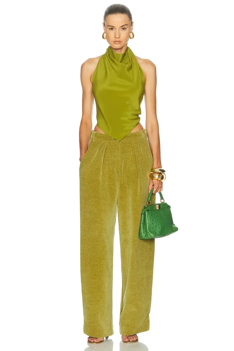 Rowen Rose Corduroy High Waist Pant | Thumbnail 6