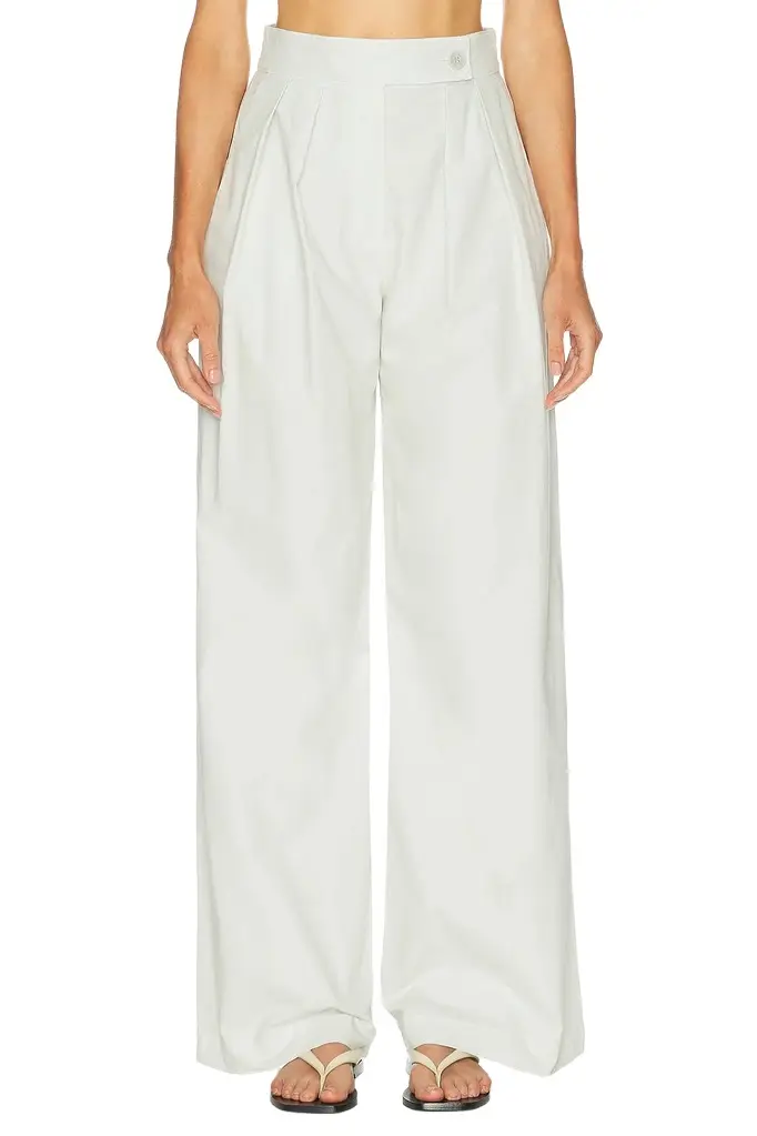 Sablyn Brooke C High Rise Double Pleat Pant