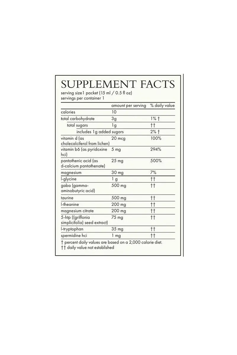 AGENT NATEUR Calm (beauty) Spermidine & Taurine Daily Supplement | Thumbnail 5 AGENT NATEUR Calm (beauty) Spermidine & Taurine Daily Supplement | Thumbnail 5