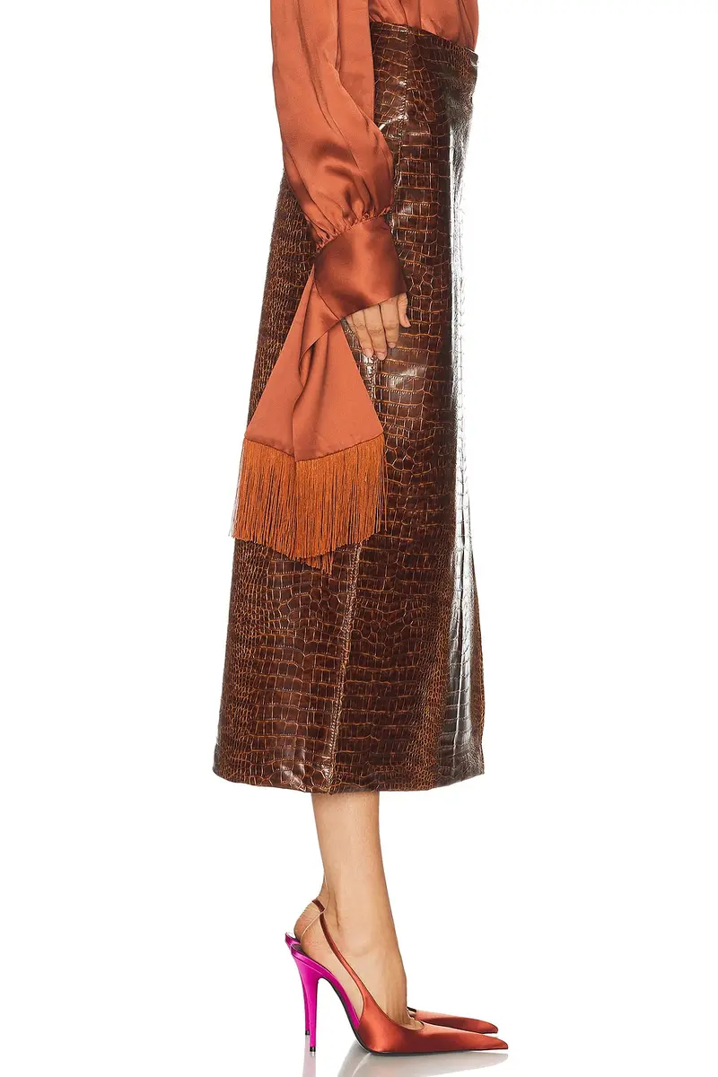Rowen Rose Wrap Maxi Skirt | Thumbnail 2