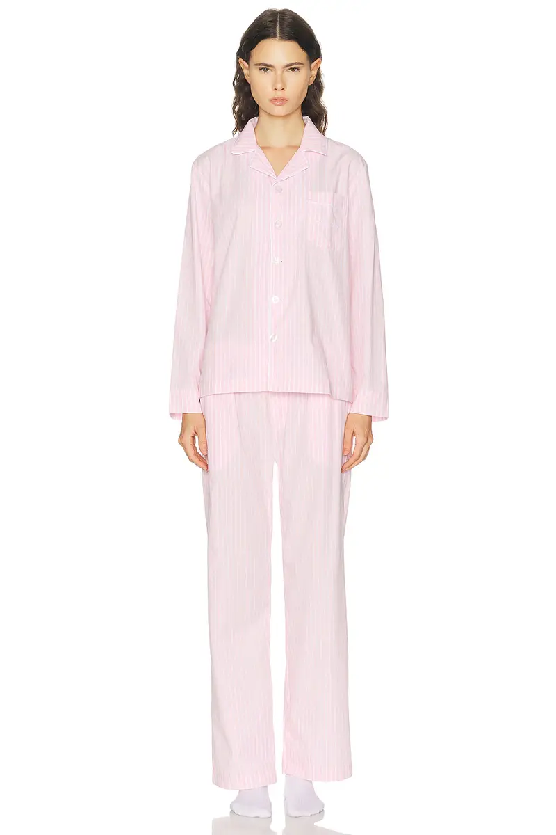 Sporty & Rich Signature Logo Pajama Pant | Thumbnail 5 Sporty & Rich Signature Logo Pajama Pant | Thumbnail 5