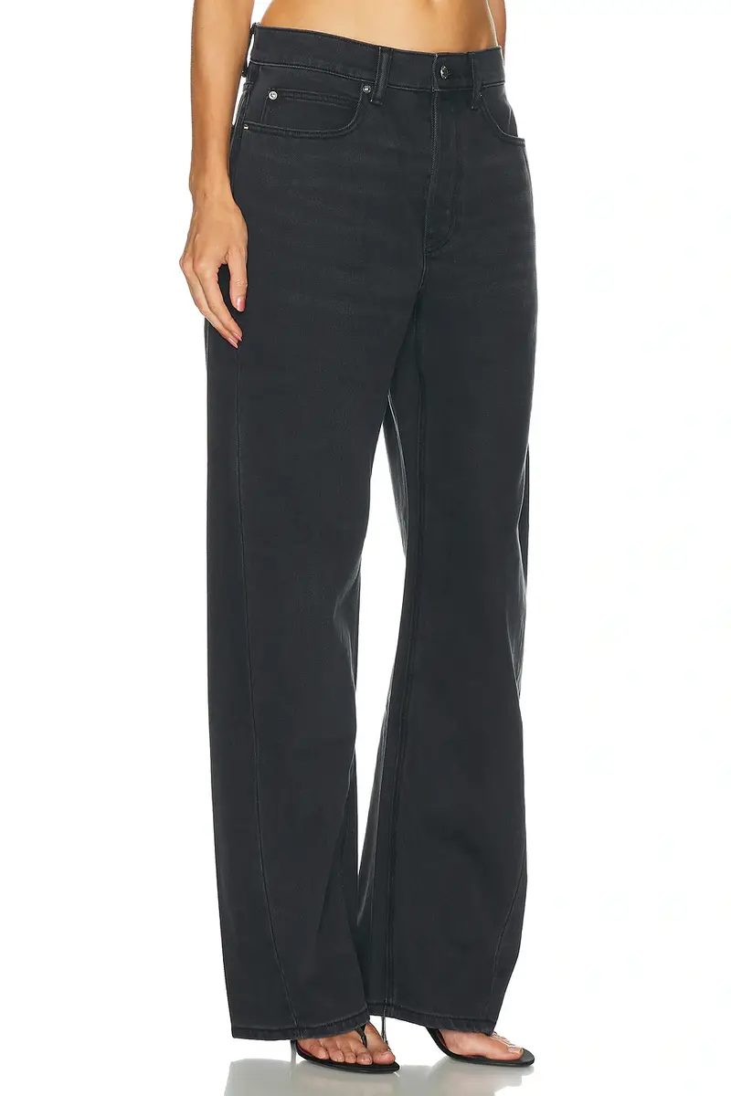 Alexander Wang Float Mid Rise Relaxed Wide Leg | Thumbnail 2 Alexander Wang Float Mid Rise Relaxed Wide Leg | Thumbnail 2