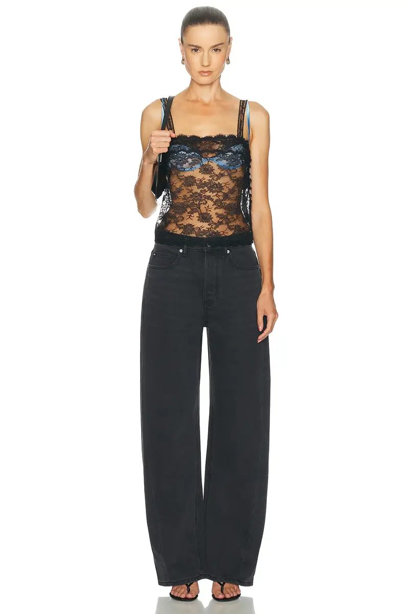 Alexander Wang Float Mid Rise Relaxed Wide Leg | Thumbnail 5 Alexander Wang Float Mid Rise Relaxed Wide Leg | Thumbnail 5