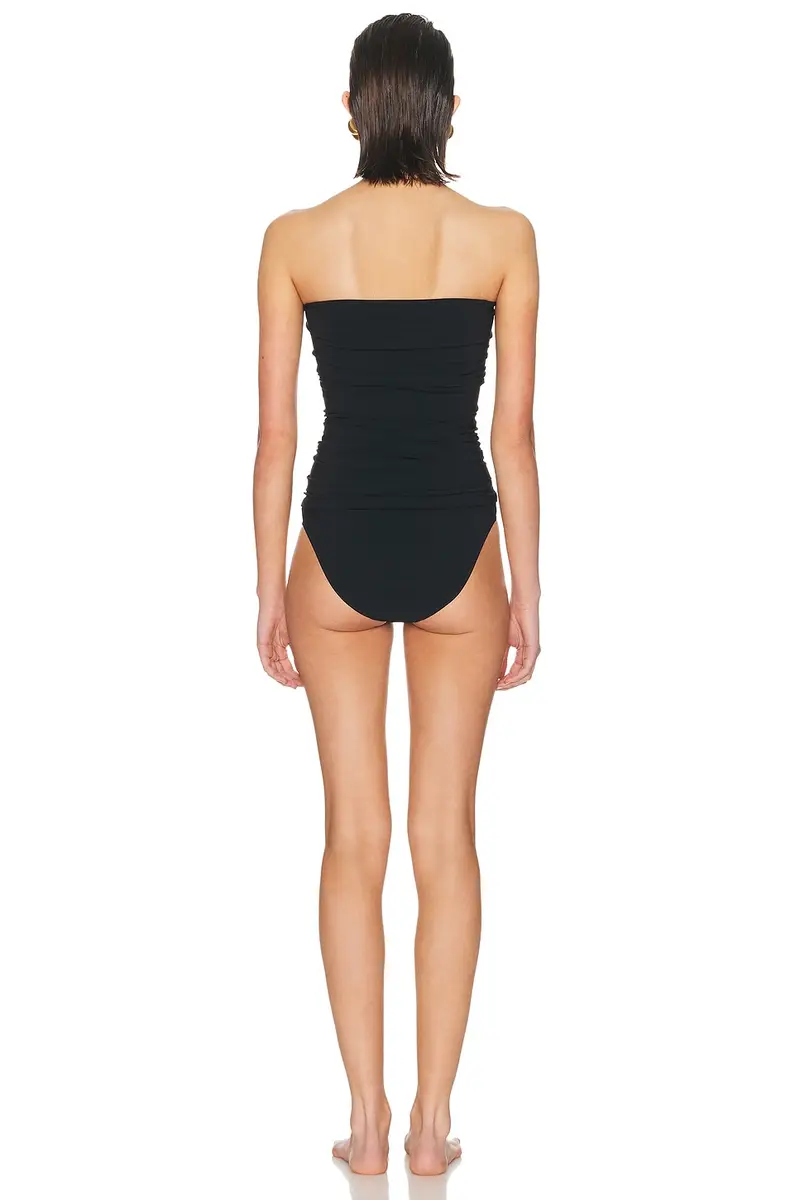 Saint Laurent Strapless Cutout One Piece Swimsuit | Thumbnail 3 Saint Laurent Strapless Cutout One Piece Swimsuit | Thumbnail 3