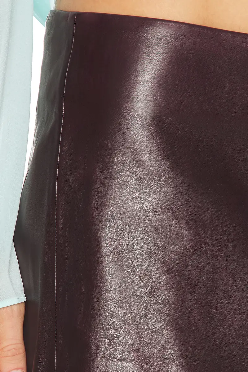 Mimchik Mulholland Leather Mini Skirt | Thumbnail 6 Mimchik Mulholland Leather Mini Skirt | Thumbnail 6