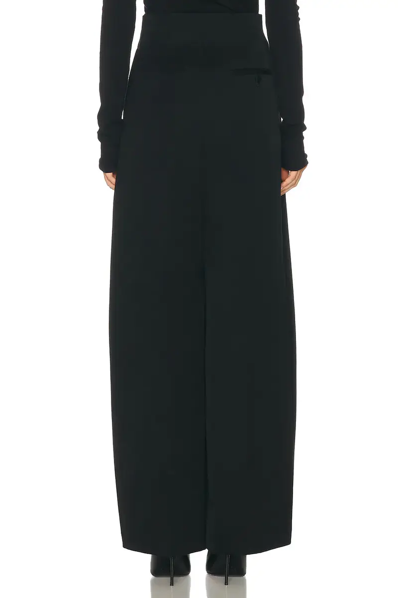 Mugler High Waist Masculine Straight Pant | Thumbnail 4 Mugler High Waist Masculine Straight Pant | Thumbnail 4