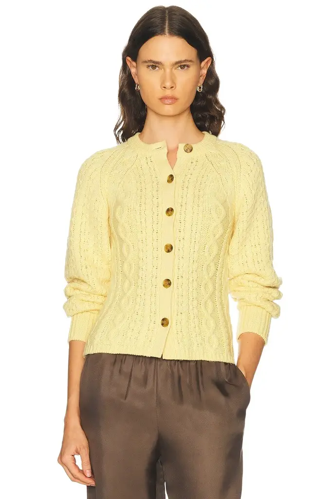 Cable Sculpted Cardigan Cable Sculpted Cardigan