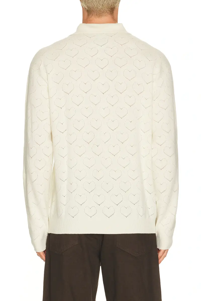 vowels Eyelet Polo | Thumbnail 2 vowels Eyelet Polo | Thumbnail 2