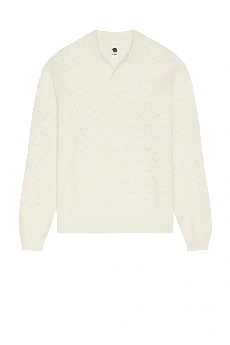vowels Eyelet Polo | Thumbnail 4 vowels Eyelet Polo | Thumbnail 4