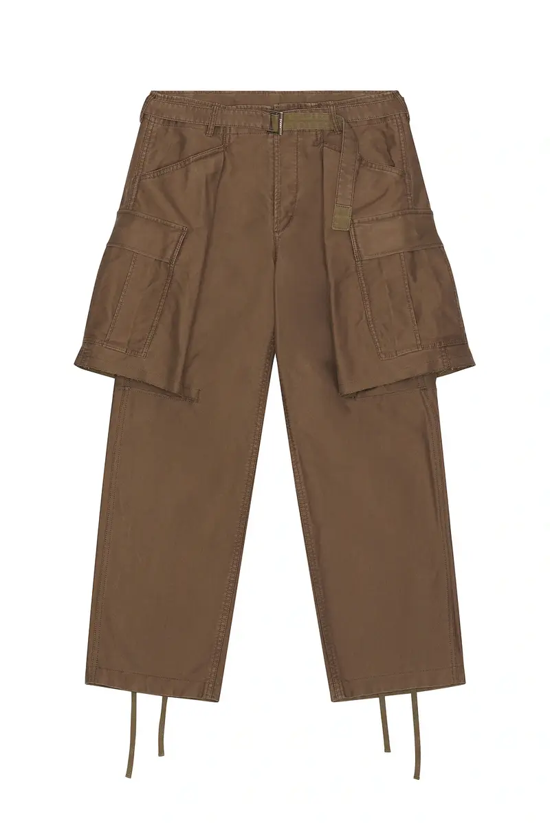 Sacai Sueded Cotton Pants | Thumbnail 5 Sacai Sueded Cotton Pants | Thumbnail 5