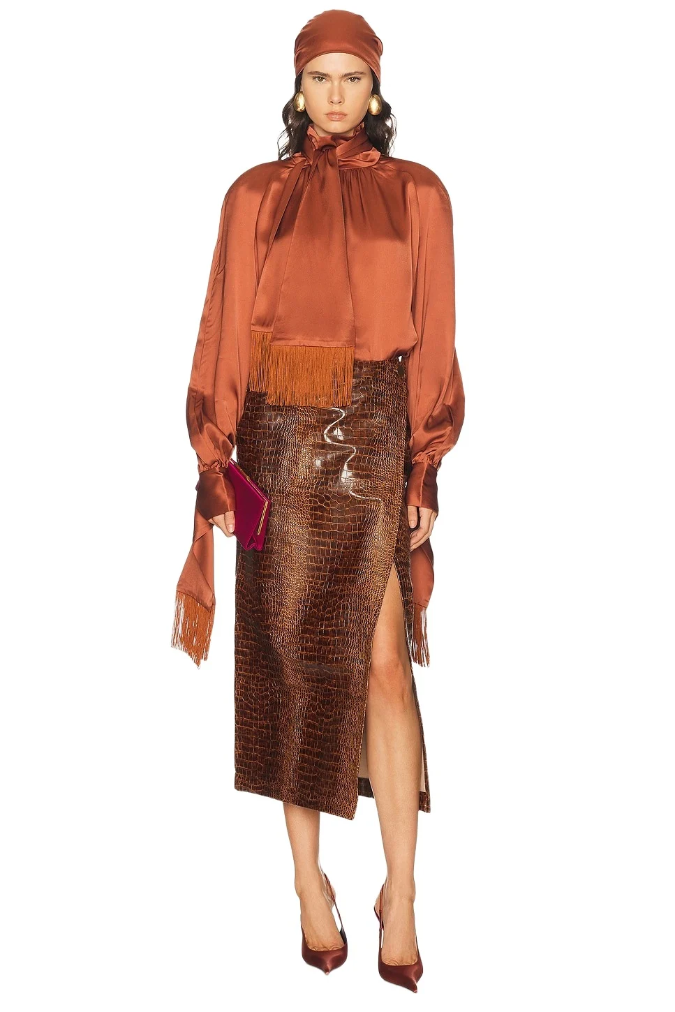 Long Sleeve Fringe Top Long Sleeve Fringe Top