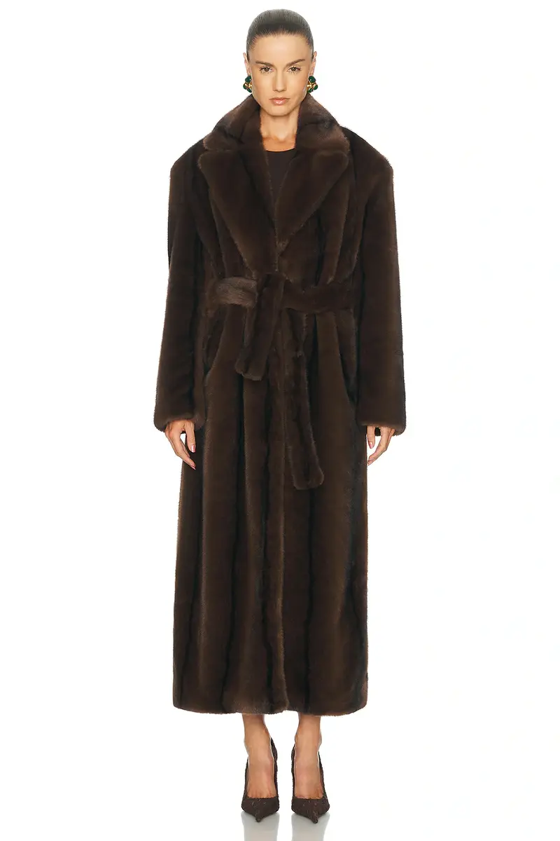 Karen Arcanjo Henk Faux Fur Coat | Thumbnail 2