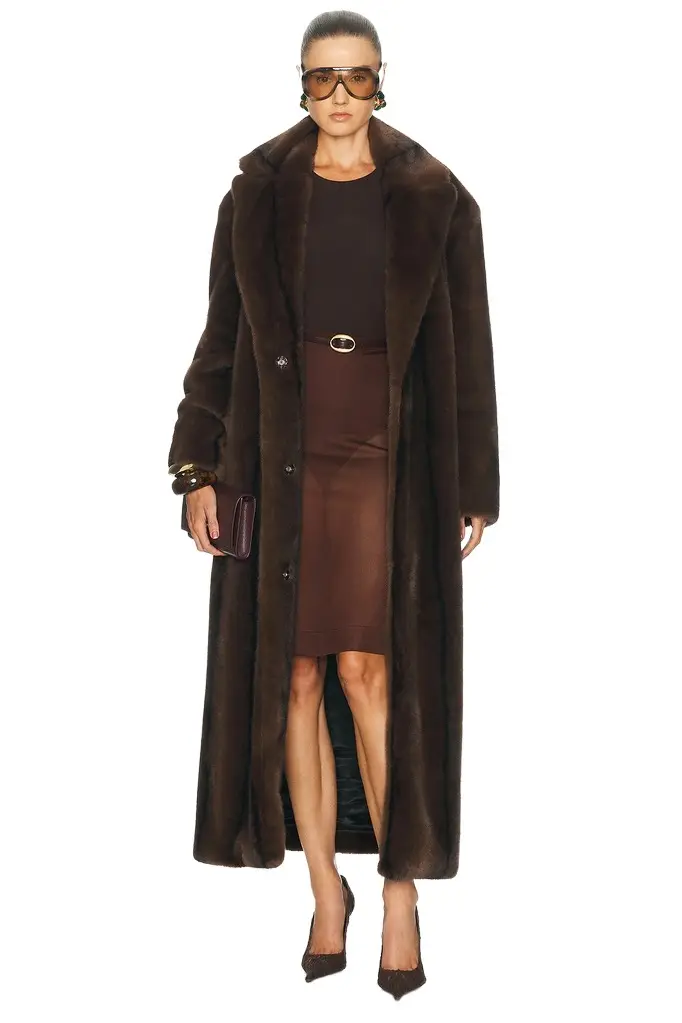 Henk Faux Fur Coat