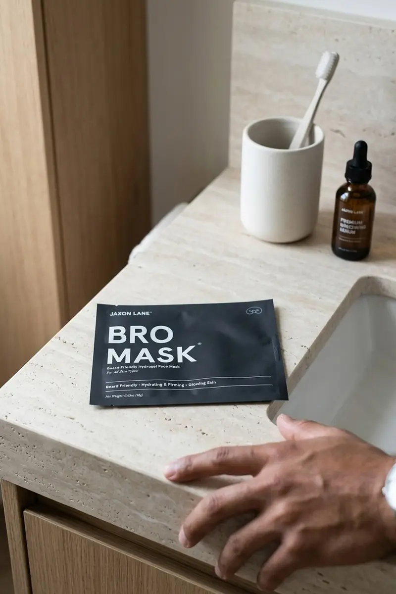 Jaxon Lane Bro Mask Sheet Mask Half Mask Box Of 5 | Thumbnail 5 Jaxon Lane Bro Mask Sheet Mask Half Mask Box Of 5 | Thumbnail 5