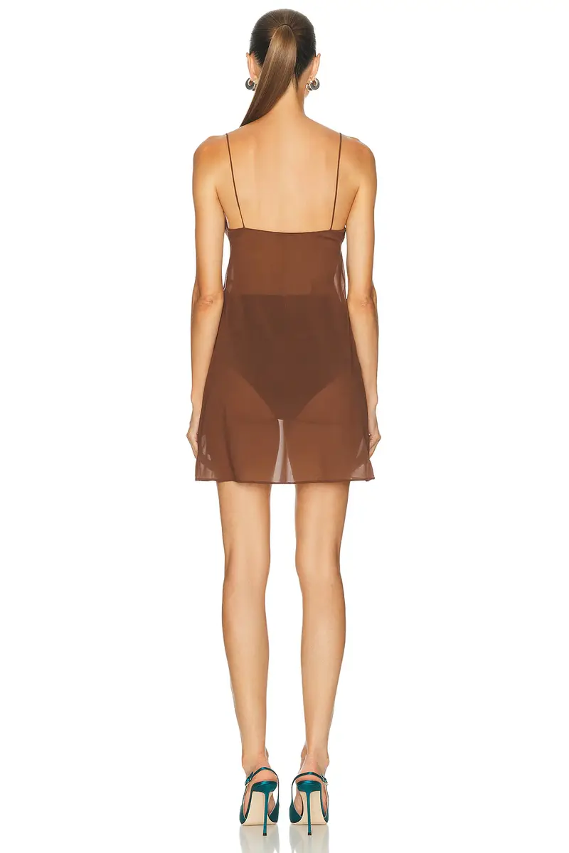 Tom Ford Stretch Georgette Cocktail Slip Dress | Thumbnail 3 Tom Ford Stretch Georgette Cocktail Slip Dress | Thumbnail 3