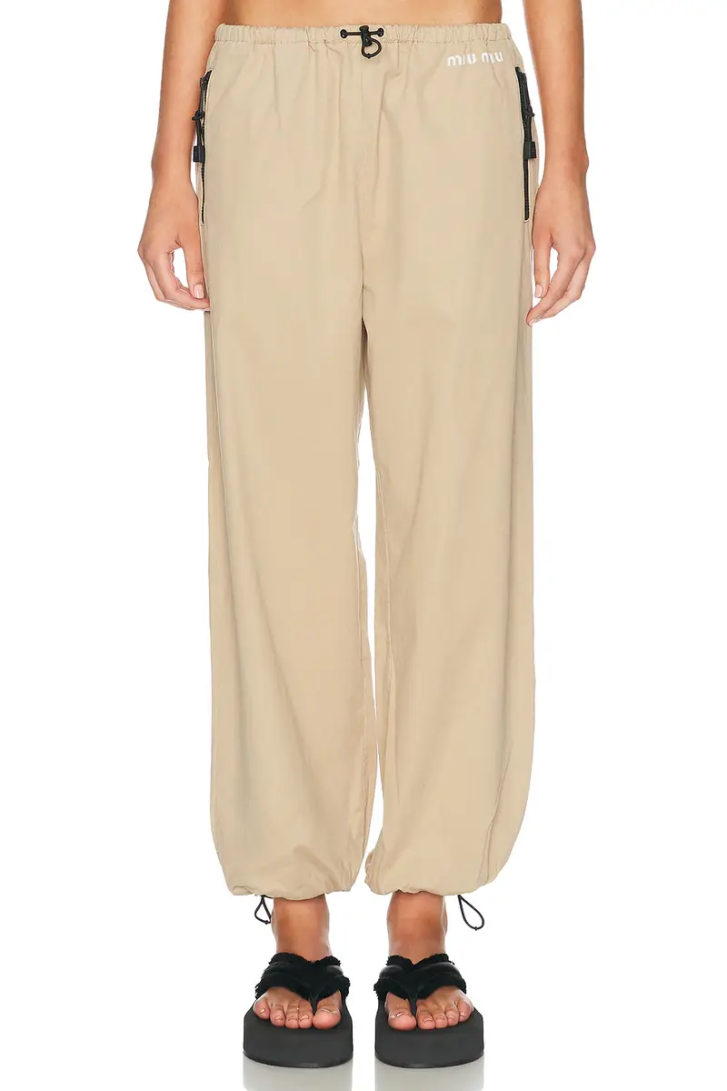 Miu Miu Gabardine Old Pant | Thumbnail 2