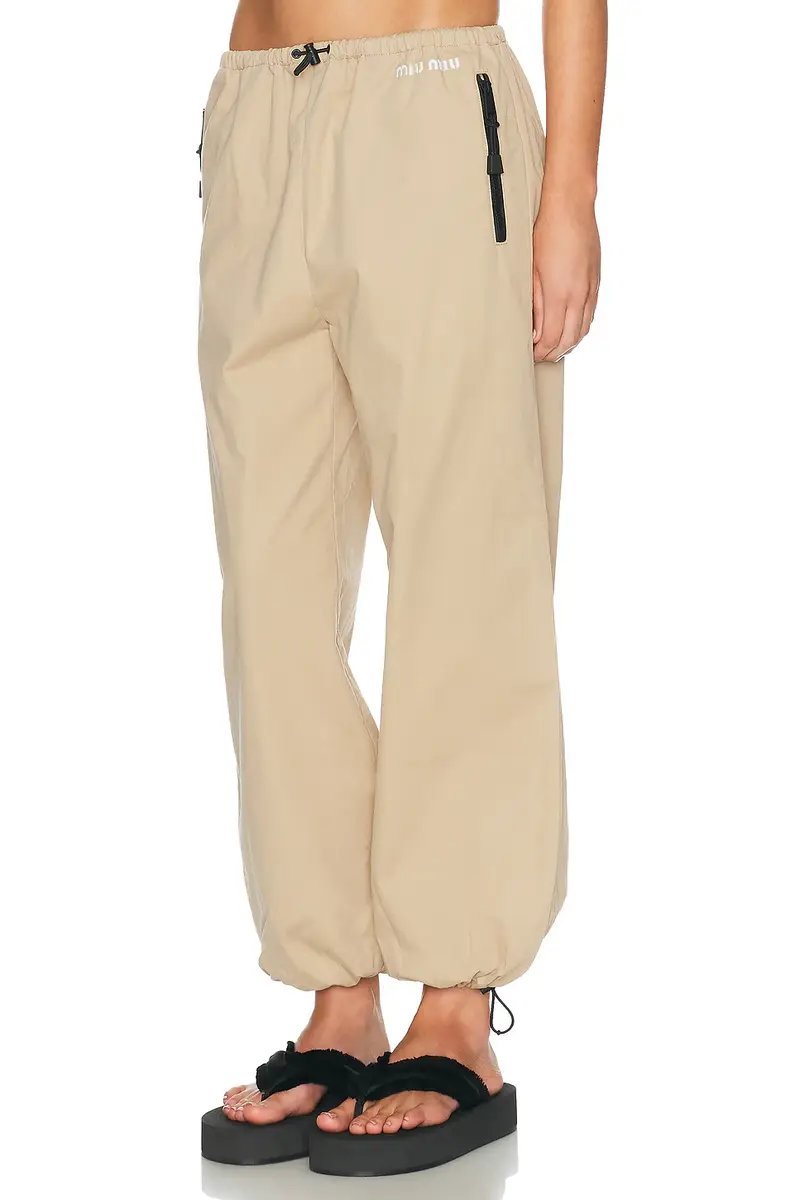Miu Miu Gabardine Old Pant | Thumbnail 4