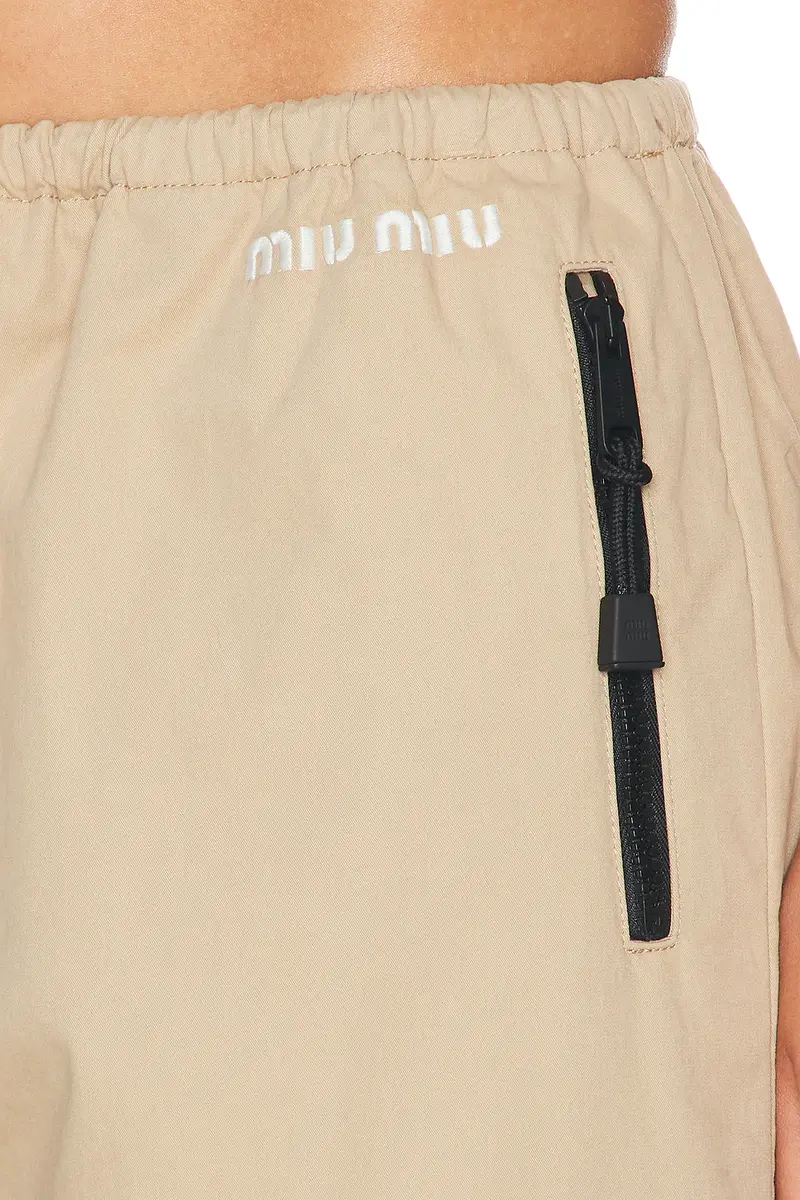 Miu Miu Gabardine Old Pant | Thumbnail 7
