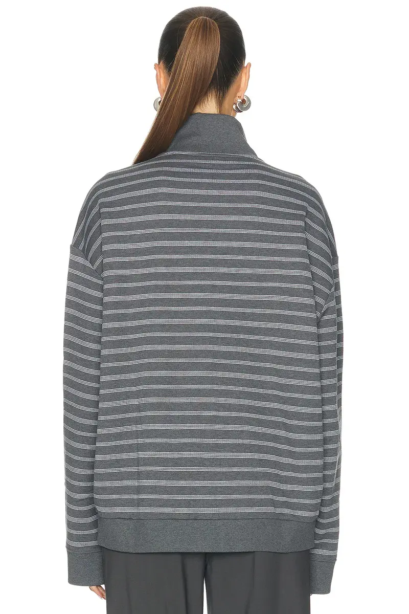 Miu Miu Felpa Righe Zip Up Jacket | Thumbnail 3 Miu Miu Felpa Righe Zip Up Jacket | Thumbnail 3