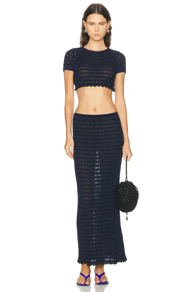 Christopher Esber Verano Stripe Skirt | Thumbnail 5 Christopher Esber Verano Stripe Skirt | Thumbnail 5