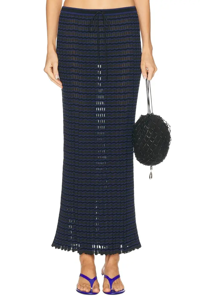 Christopher Esber Verano Stripe Skirt