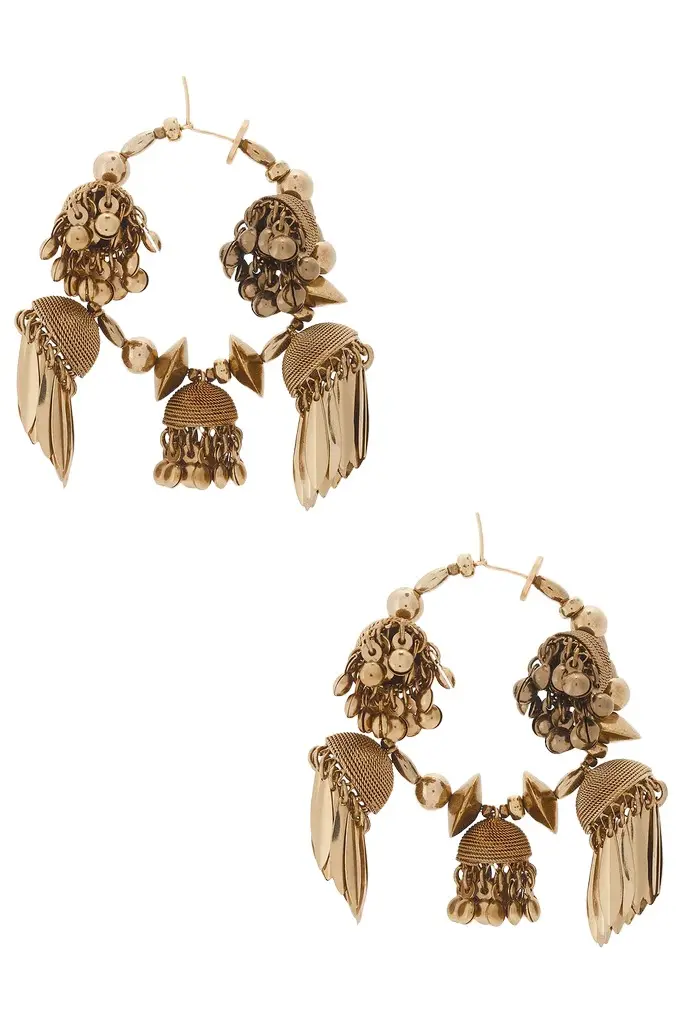 Dries Van Noten Handmade Loop Earrings