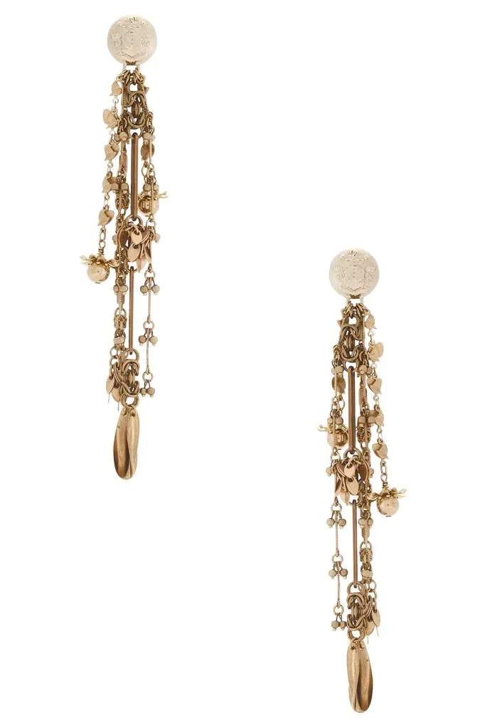 Dries Van Noten Handmade Long Earrings