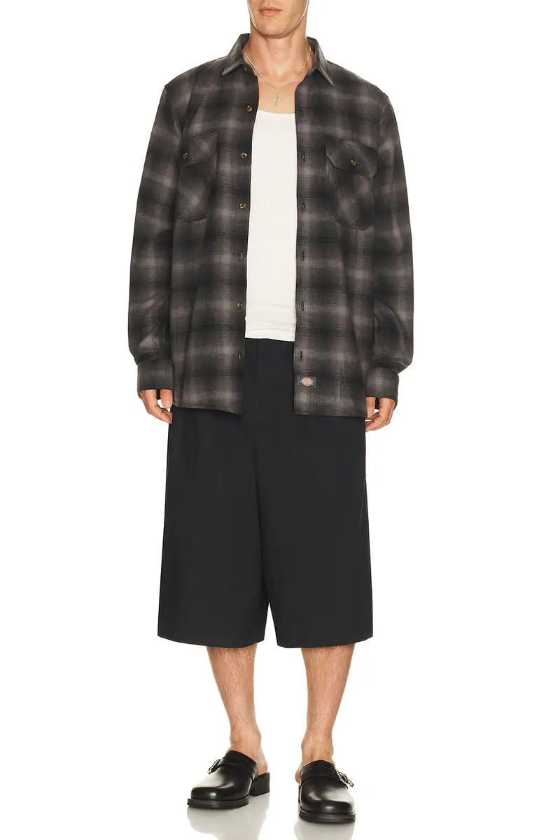 Dickies Long Sleeve Flannel Work Shirt | Thumbnail 3 Dickies Long Sleeve Flannel Work Shirt | Thumbnail 3
