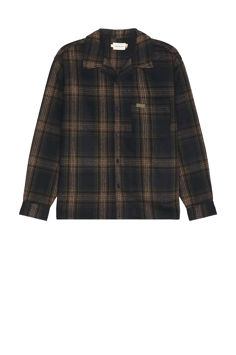 Honor The Gift Plaid Flannel Long Sleeve Overshirt | Thumbnail 4 Honor The Gift Plaid Flannel Long Sleeve Overshirt | Thumbnail 4