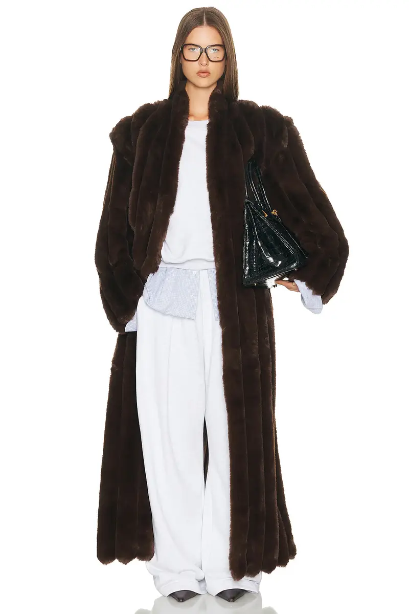 Helsa The Irina Faux Fur Coat | Thumbnail 4 Helsa The Irina Faux Fur Coat | Thumbnail 4