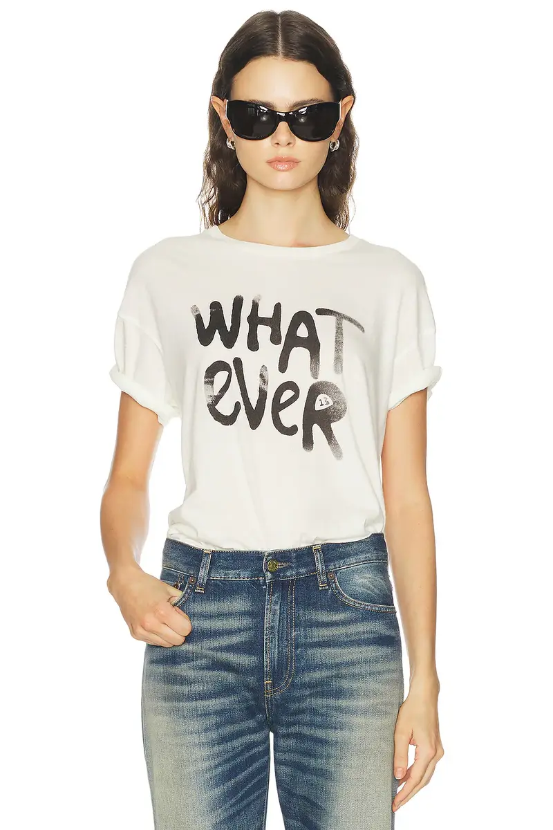 R13 Whatever 13 Relaxed Tee | Thumbnail 2 R13 Whatever 13 Relaxed Tee | Thumbnail 2