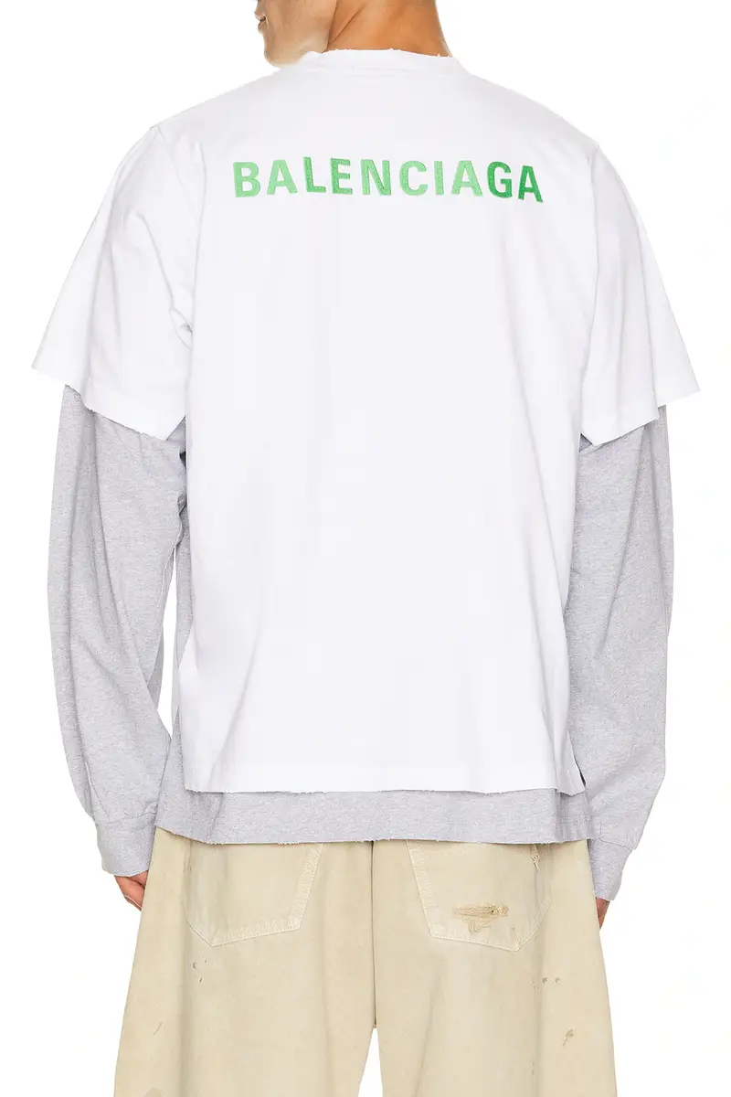 Balenciaga Double Tee Shirt | Thumbnail 2 Balenciaga Double Tee Shirt | Thumbnail 2