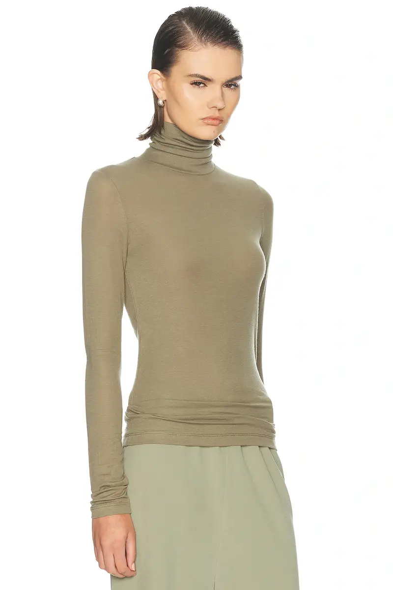 AGOLDE Pascale Turtleneck Top | Thumbnail 2