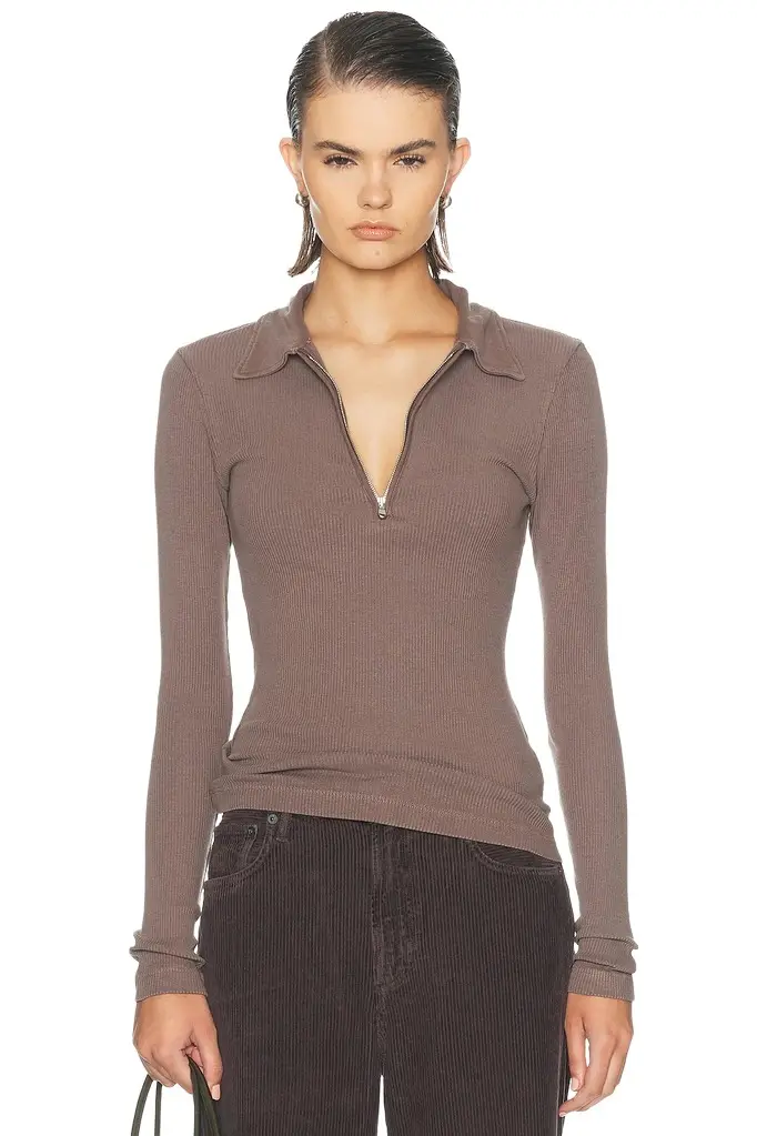 Amica Zip Polo Shirt Amica Zip Polo Shirt