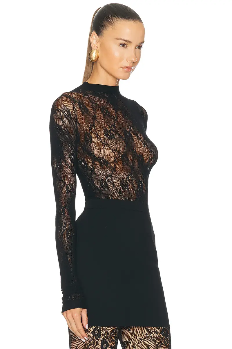 Swedish Stockings Nova Lace Long Sleeve Top | Thumbnail 2 Swedish Stockings Nova Lace Long Sleeve Top | Thumbnail 2