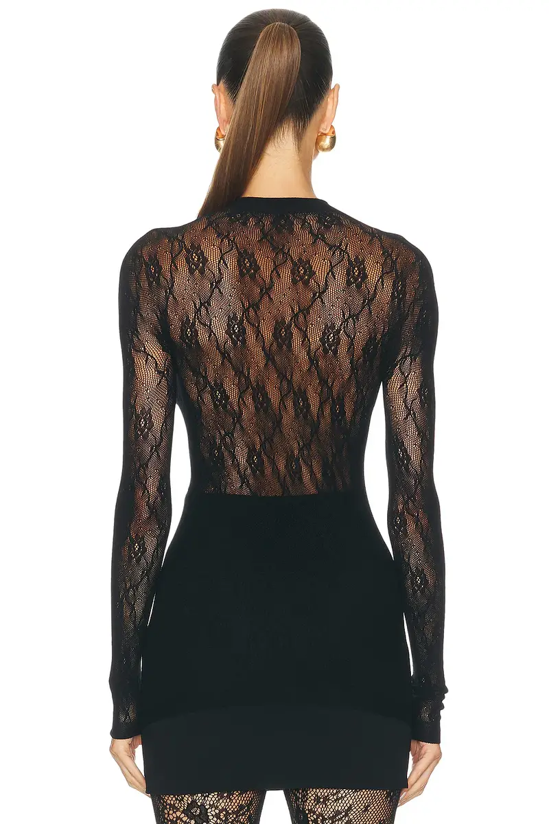 Swedish Stockings Nova Lace Long Sleeve Top | Thumbnail 3 Swedish Stockings Nova Lace Long Sleeve Top | Thumbnail 3