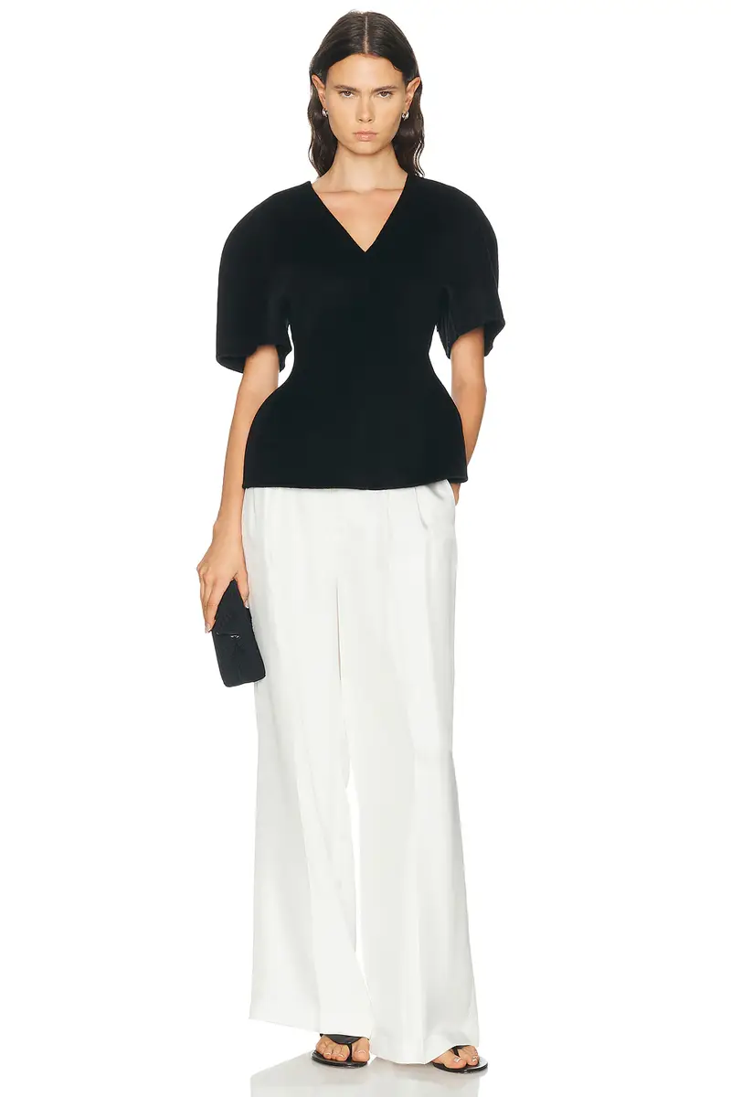Lisa Yang Wide Leg Tailored Trousers | Thumbnail 5