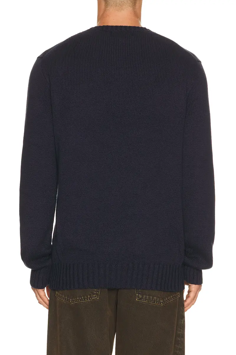 Polo Ralph Lauren Roving Cotton USA Flag Crewneck Sweater | Thumbnail 2