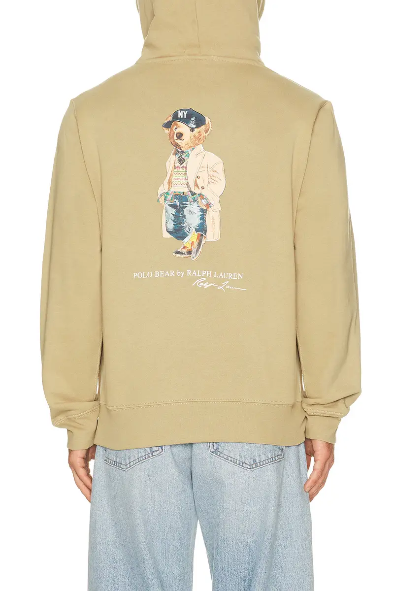 Polo Ralph Lauren Seasonal Fleece Polo RL Novelty Litchfield Bear Hoodie | Thumbnail 3 Polo Ralph Lauren Seasonal Fleece Polo RL Novelty Litchfield Bear Hoodie | Thumbnail 3