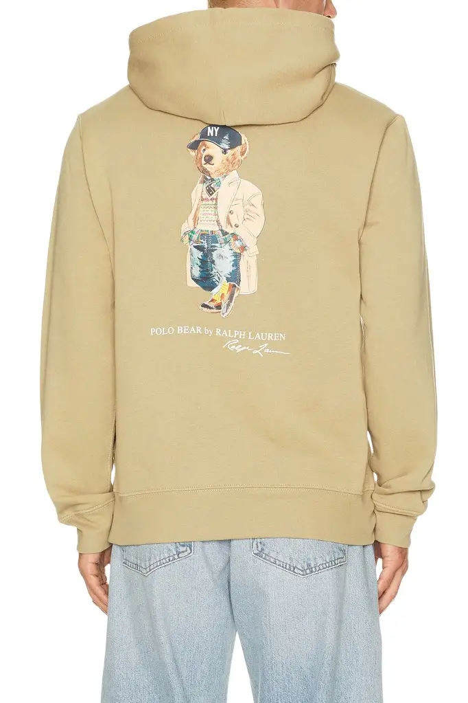 Polo Ralph Lauren Seasonal Fleece Polo RL Novelty Litchfield Bear Hoodie