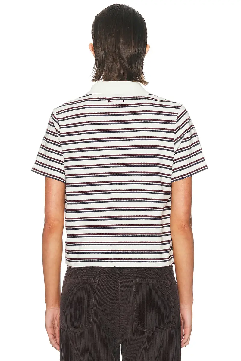 The Upside Sophie Cropped Polo Shirt | Thumbnail 3