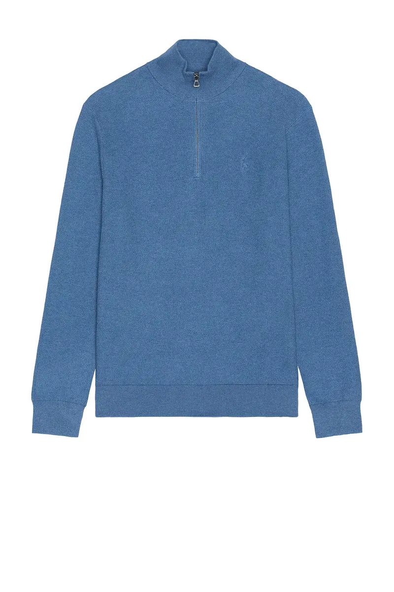 Polo Ralph Lauren Long Sleeve Cotton 1/2 Zip Pullover Sweater | Thumbnail 4