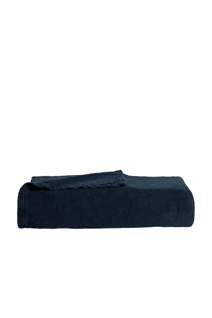 Vintage Linen Bed Blanket Vintage Linen Bed Blanket