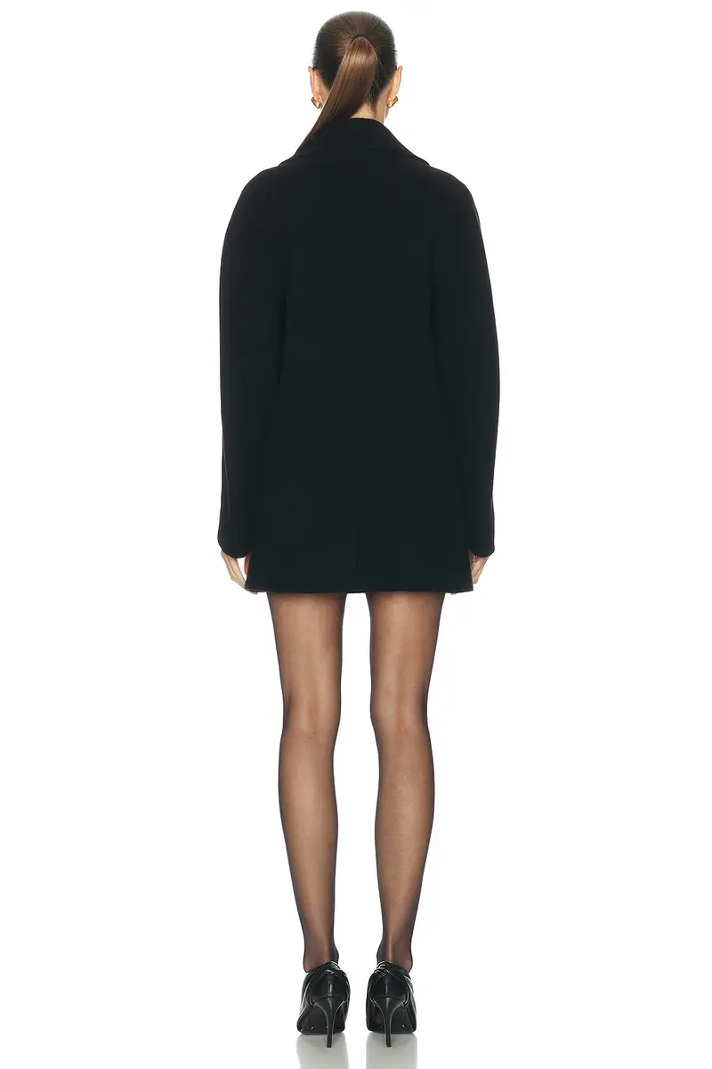 TOTEME Rounded Peacoat | Thumbnail 3 TOTEME Rounded Peacoat | Thumbnail 3