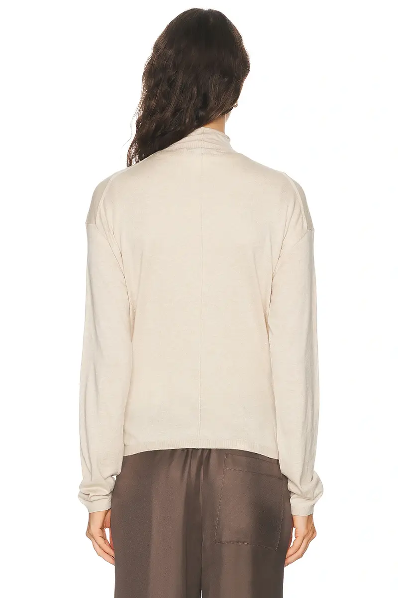 EAVES Kaycey Mock Neck Cardigan | Thumbnail 4