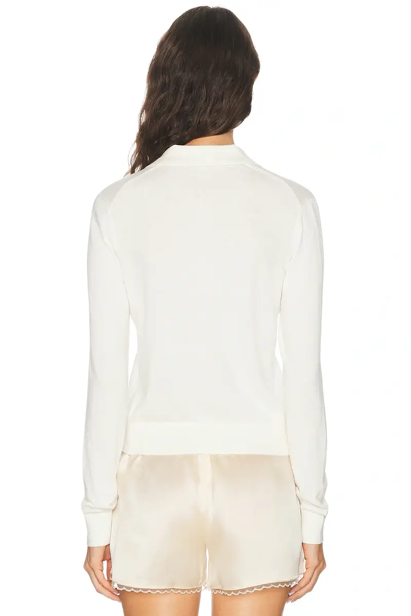 EAVES Maegen Polo Collar Cardigan | Thumbnail 3 EAVES Maegen Polo Collar Cardigan | Thumbnail 3
