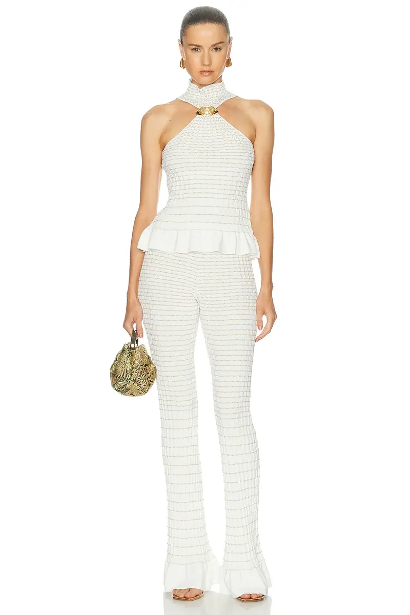 Casablanca Pleated Mosaic Pant | Thumbnail 5 Casablanca Pleated Mosaic Pant | Thumbnail 5