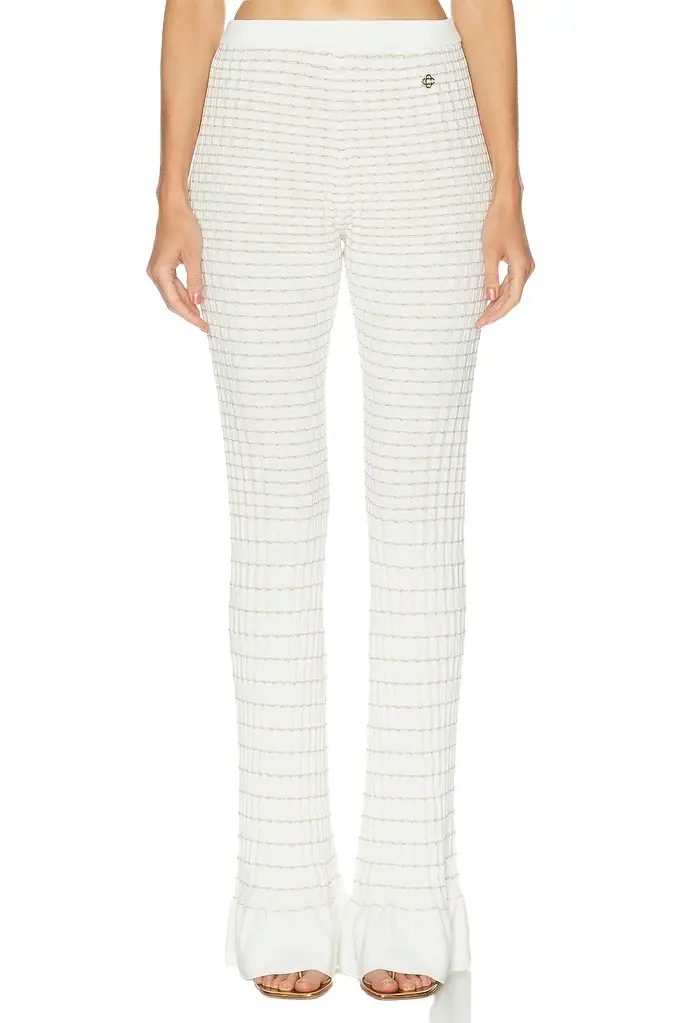 Casablanca Pleated Mosaic Pant