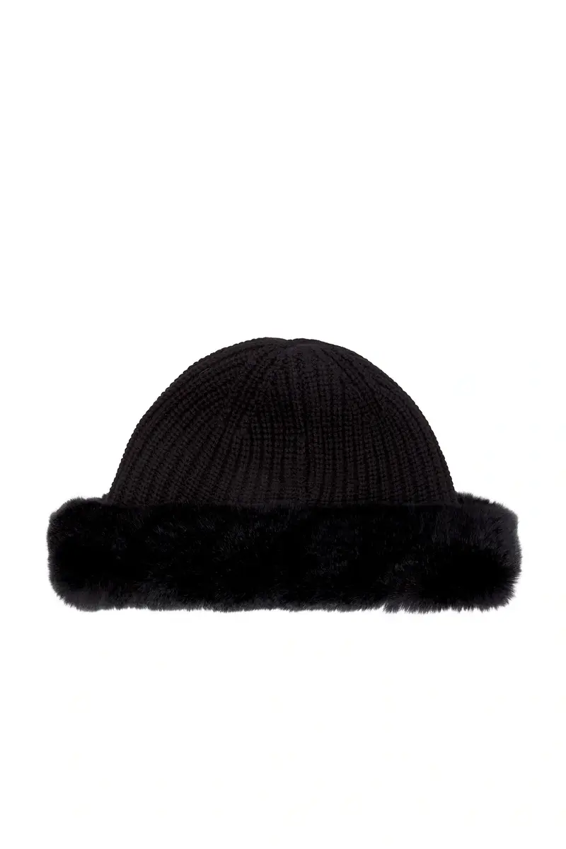 Yves Salomon Rex Rabbit and Cashmere Bonnet | Thumbnail 2